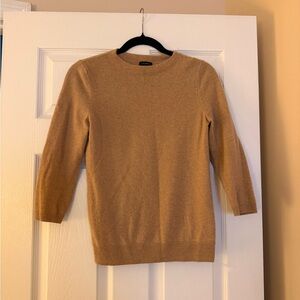 Tan Cashmere Sweater